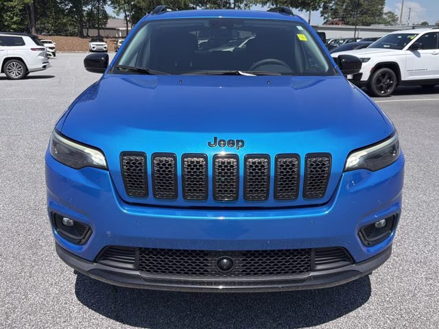 2023 Hydro Blue Pearlcoat Jeep Cherokee Altitude Lux 4X4 SUV