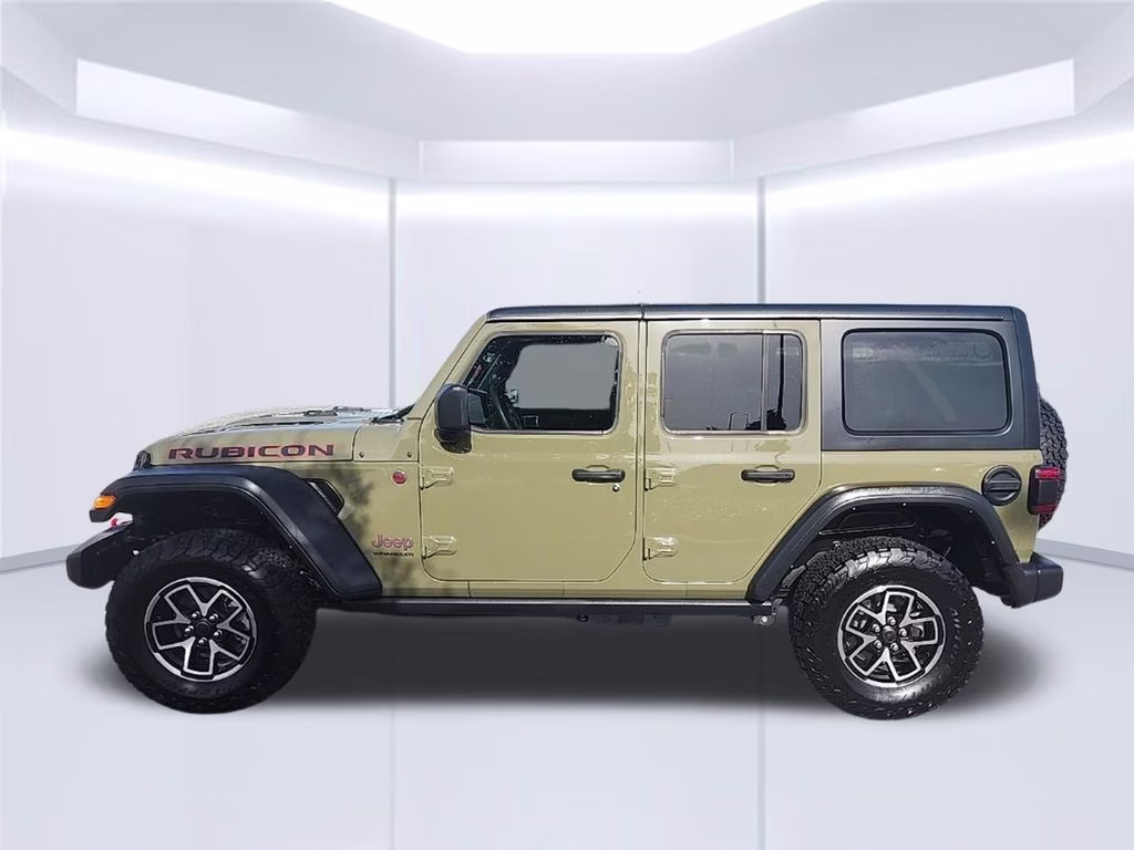 2025 Green Jeep Wrangler Rubicon 4X4 SUV