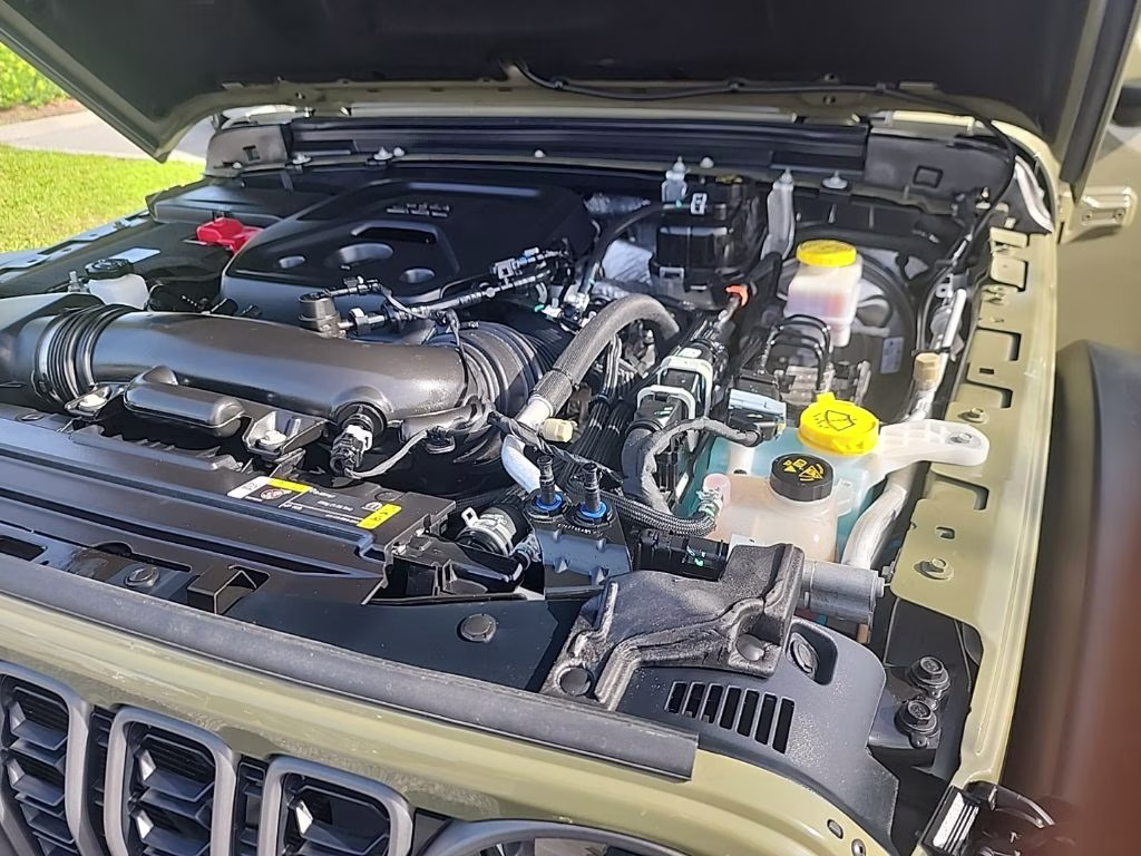 2025 Green Jeep Wrangler Rubicon 4X4 SUV