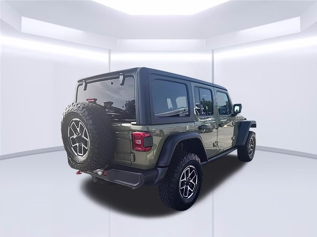 2025 Green Jeep Wrangler Rubicon 4X4 SUV