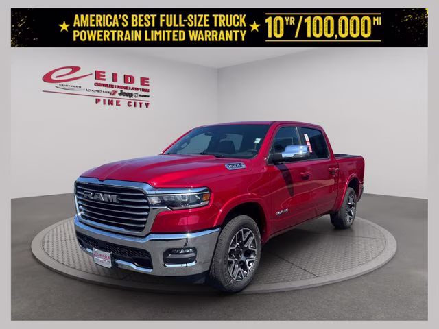 2026 Molten Red Pearlcoat Ram 1500 Laramie 4X4 Truck