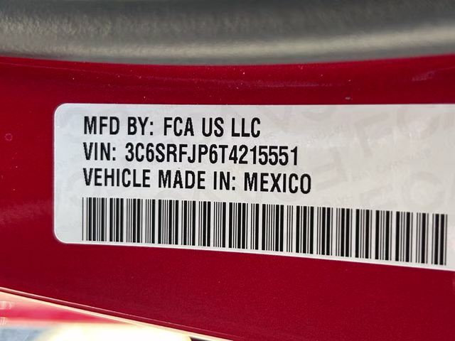 2026 Molten Red Pearlcoat Ram 1500 Laramie 4X4 Truck