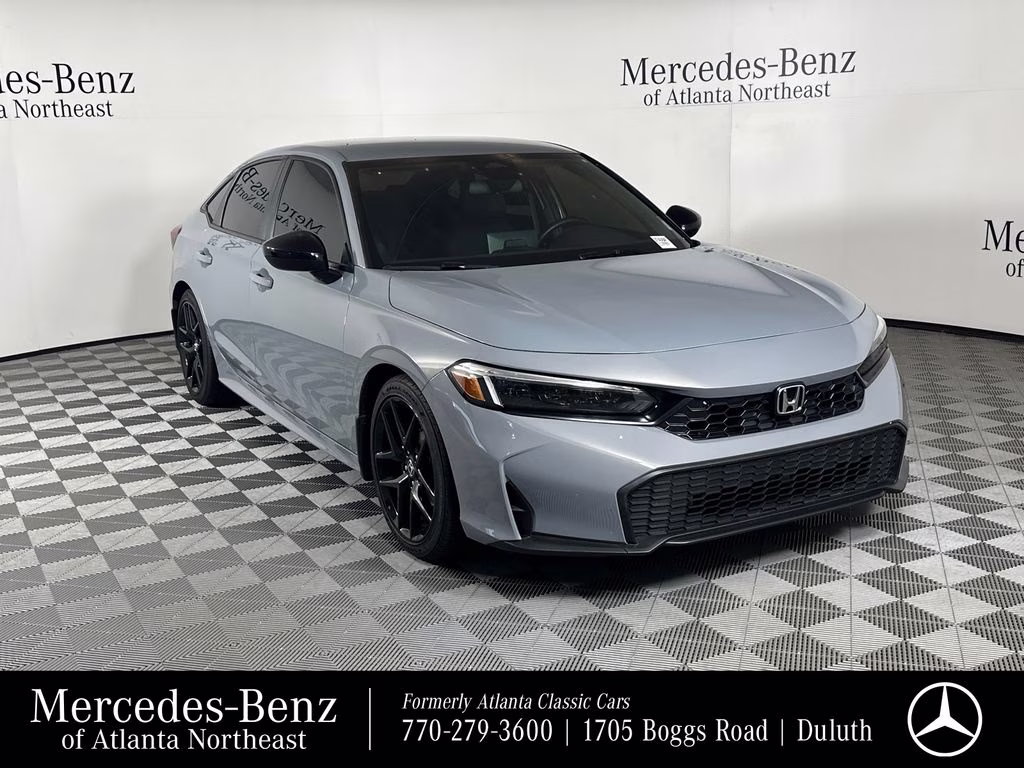 2026 Urban Gray Pearl Honda Civic Sport FWD Sedan