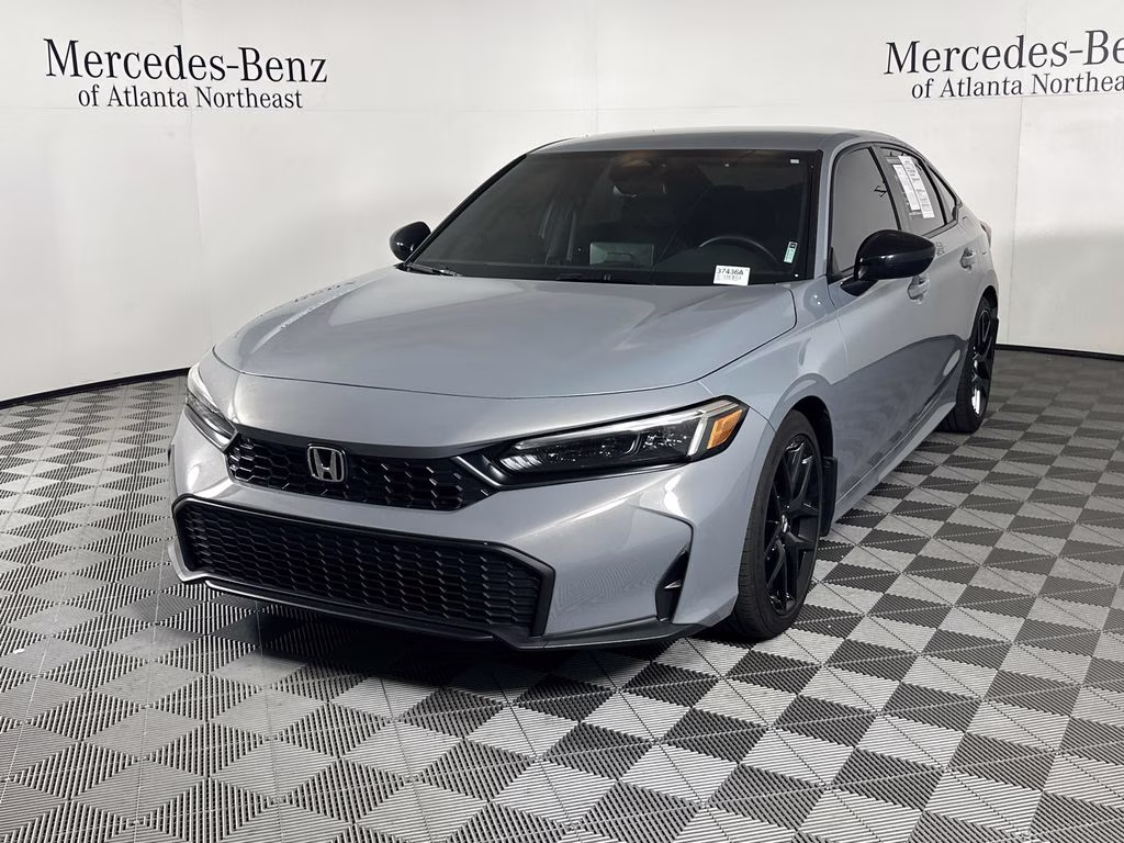 2026 Urban Gray Pearl Honda Civic Sport FWD Sedan