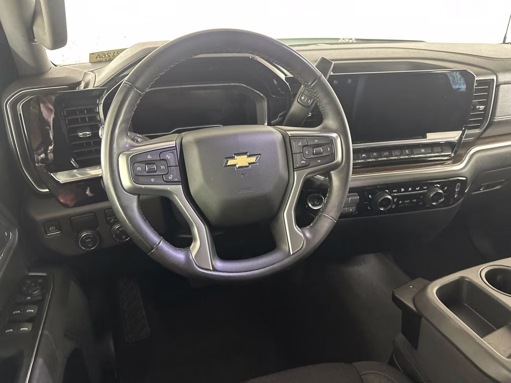2023 Summit White Chevrolet Silverado 1500 LT RWD Truck