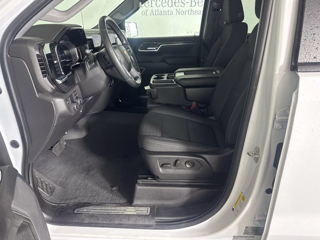 2023 Summit White Chevrolet Silverado 1500 LT RWD Truck