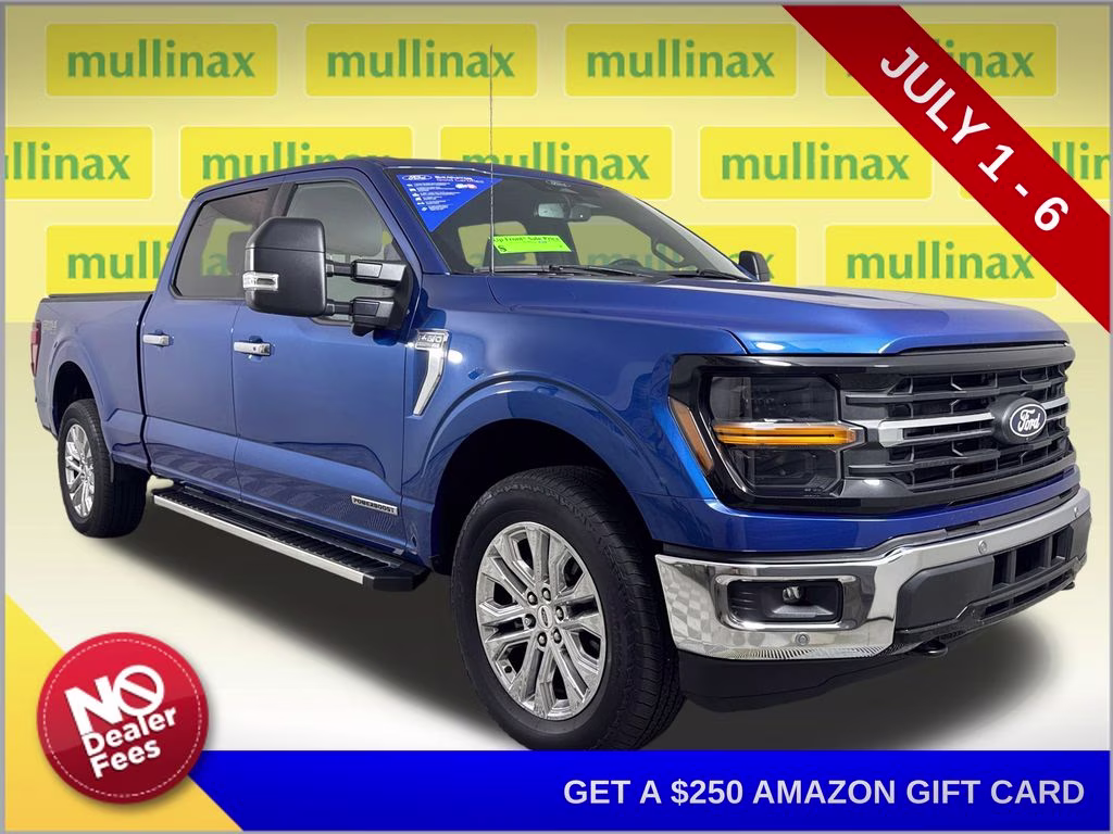2025 Atlas Blue Metallic Ford F-150 XLT 4X4 Truck