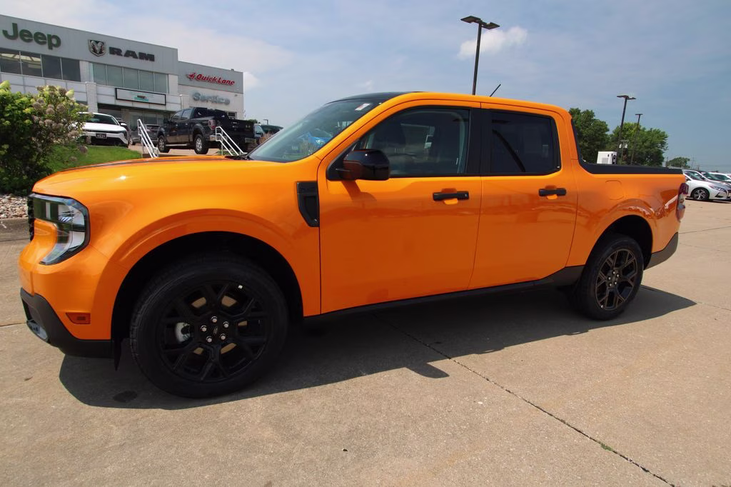 2026 Orange Ford Maverick XLT AWD Truck