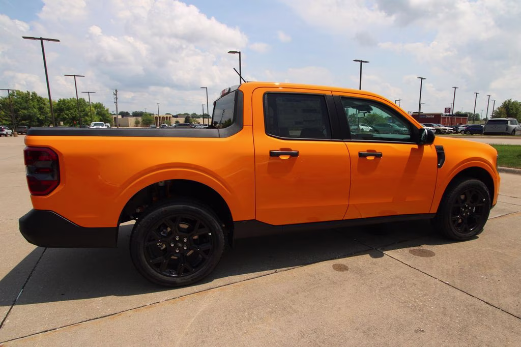 2026 Orange Ford Maverick XLT AWD Truck