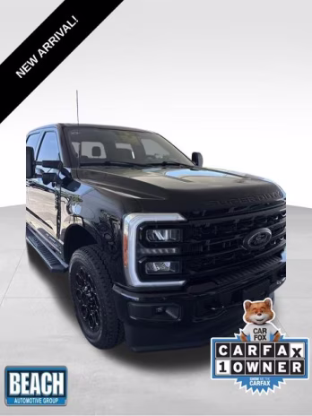 2023 Agate Black Metallic Ford Super Duty F-250 SRW XLT 4X4 Truck