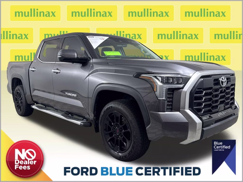 2022 Magnetic Gray Metallic Toyota Tundra Limited 4X4 Truck