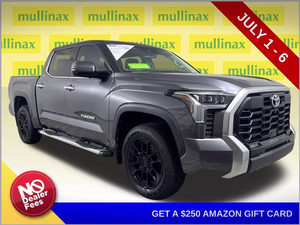 2022 Magnetic Gray Metallic Toyota Tundra Limited 4X4 Truck