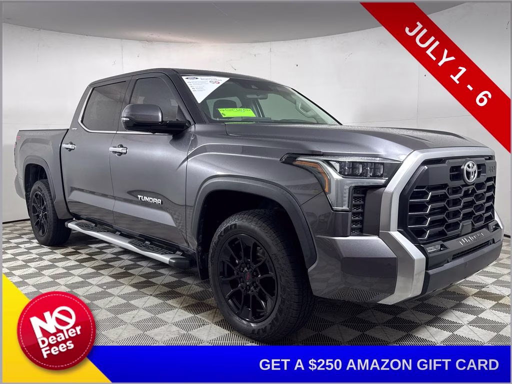 2022 Magnetic Gray Metallic Toyota Tundra Limited 4X4 Truck