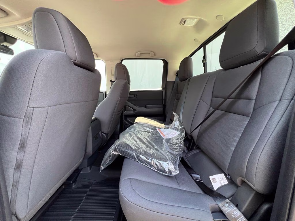 2026 Glacier White Nissan Frontier S 4X4 Truck