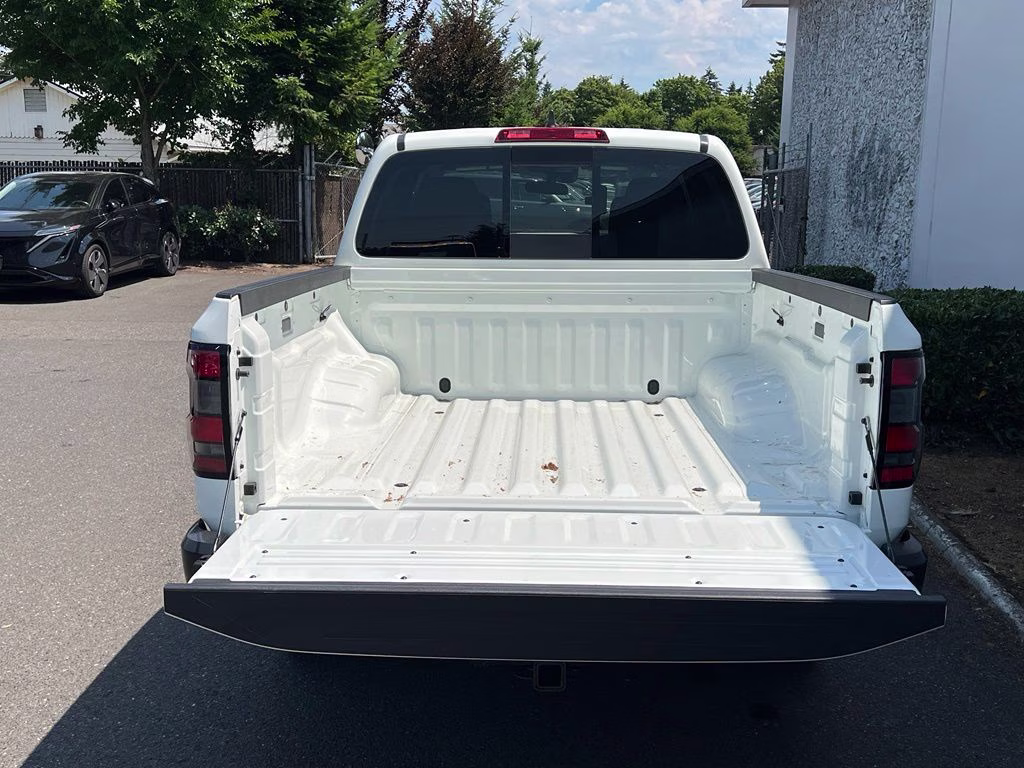 2026 Glacier White Nissan Frontier S 4X4 Truck