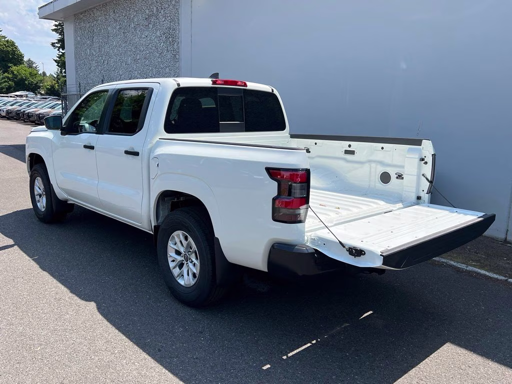 2026 Glacier White Nissan Frontier S 4X4 Truck