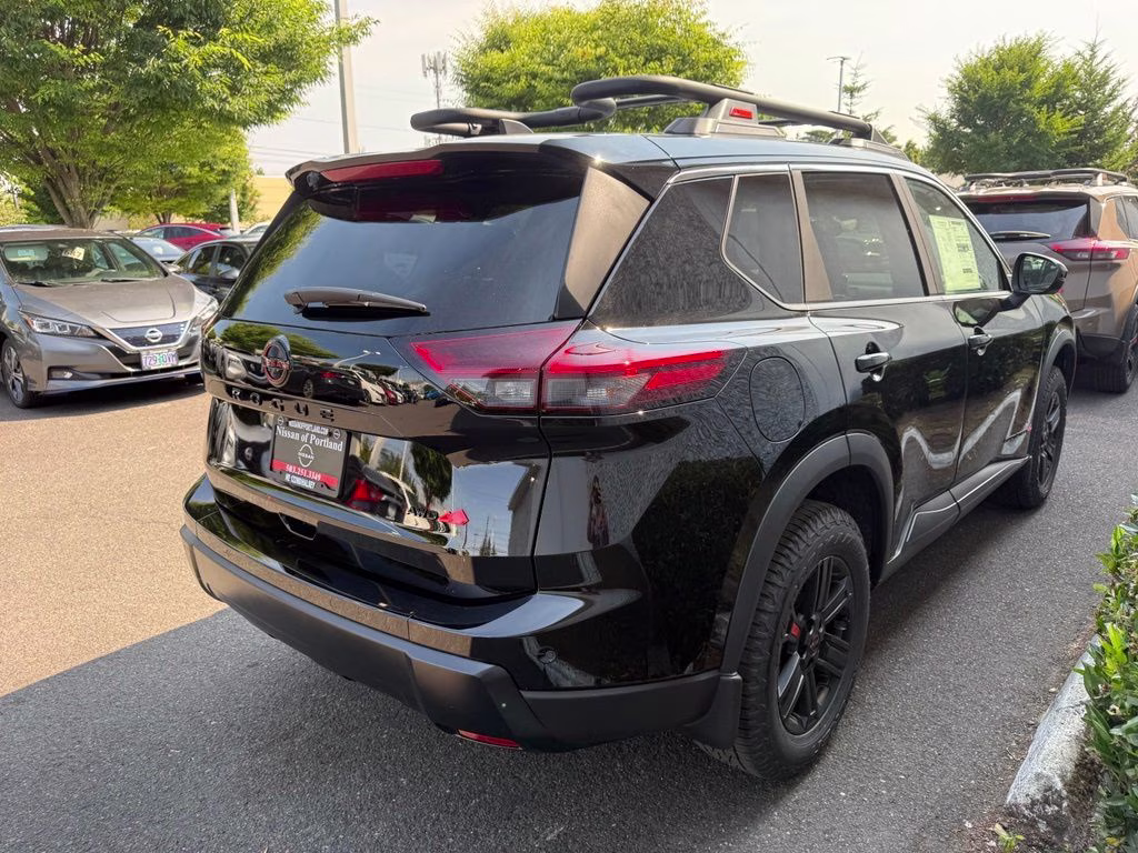 2026 Super Black Nissan Rogue Rock Creek AWD SUV