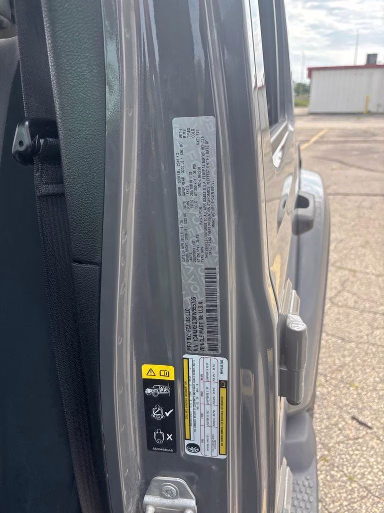 2021 Sting-Gray Clearcoat Jeep Wrangler Unlimited Sahara Altitude 4X4 SUV