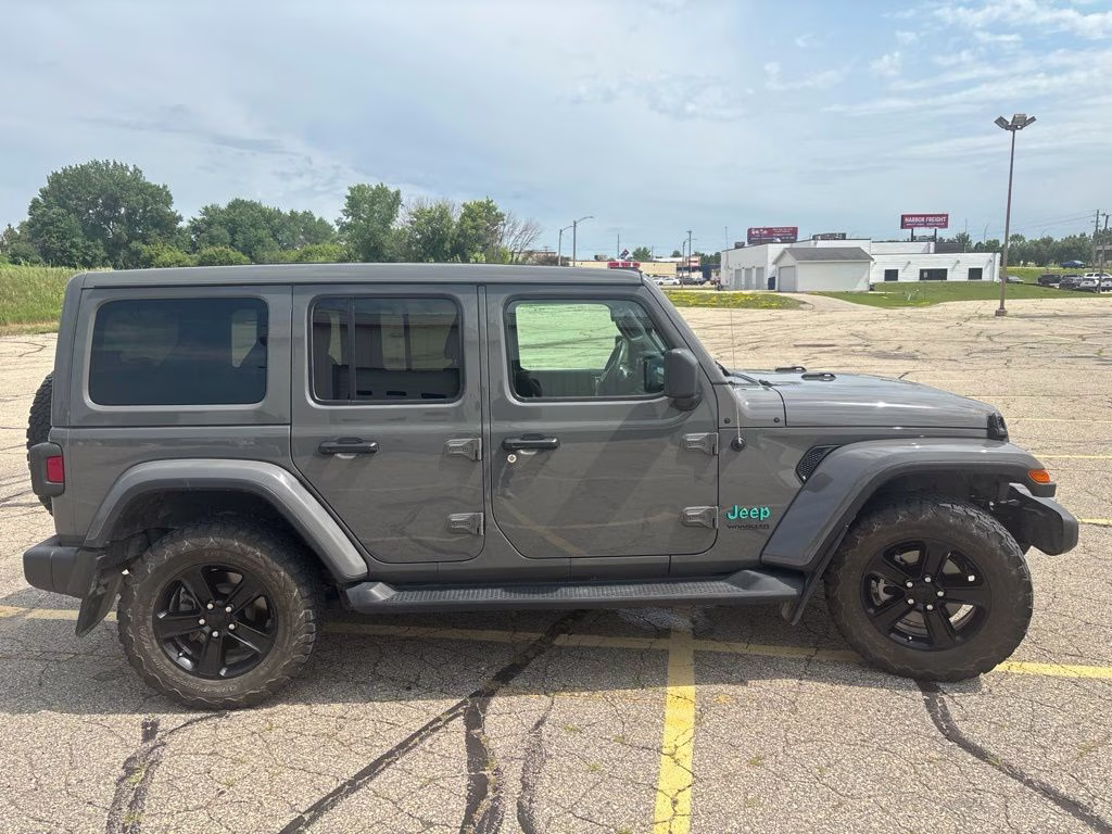 2021 Sting-Gray Clearcoat Jeep Wrangler Unlimited Sahara Altitude 4X4 SUV