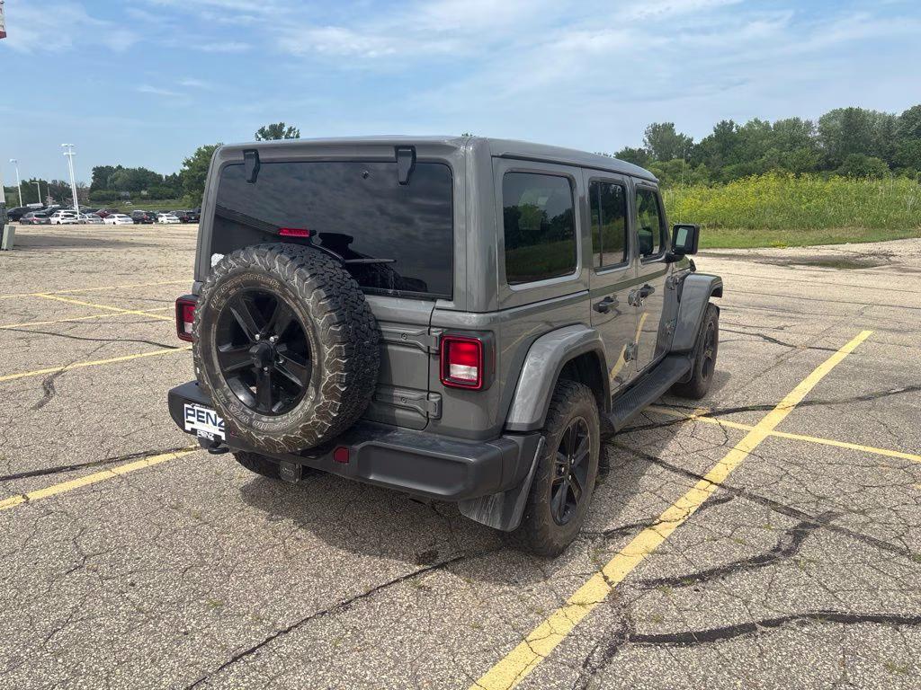 2021 Sting-Gray Clearcoat Jeep Wrangler Unlimited Sahara Altitude 4X4 SUV