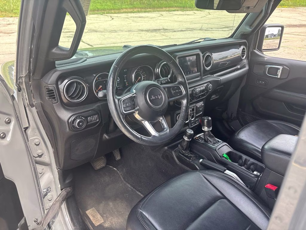 2021 Gray Clearcoat Jeep Wrangler Unlimited Sahara Altitude 4X4 SUV