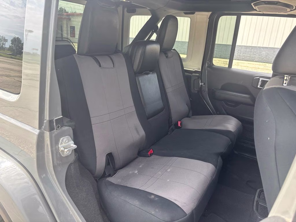 2021 Gray Clearcoat Jeep Wrangler Unlimited Sahara Altitude 4X4 SUV