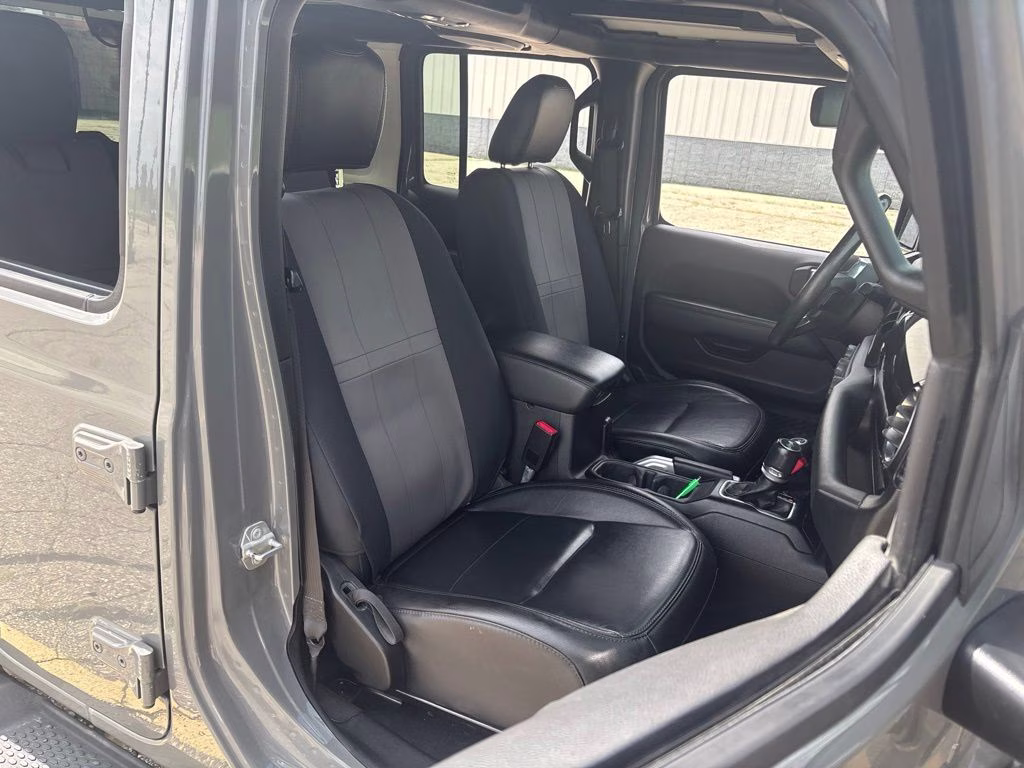 2021 Gray Clearcoat Jeep Wrangler Unlimited Sahara Altitude 4X4 SUV