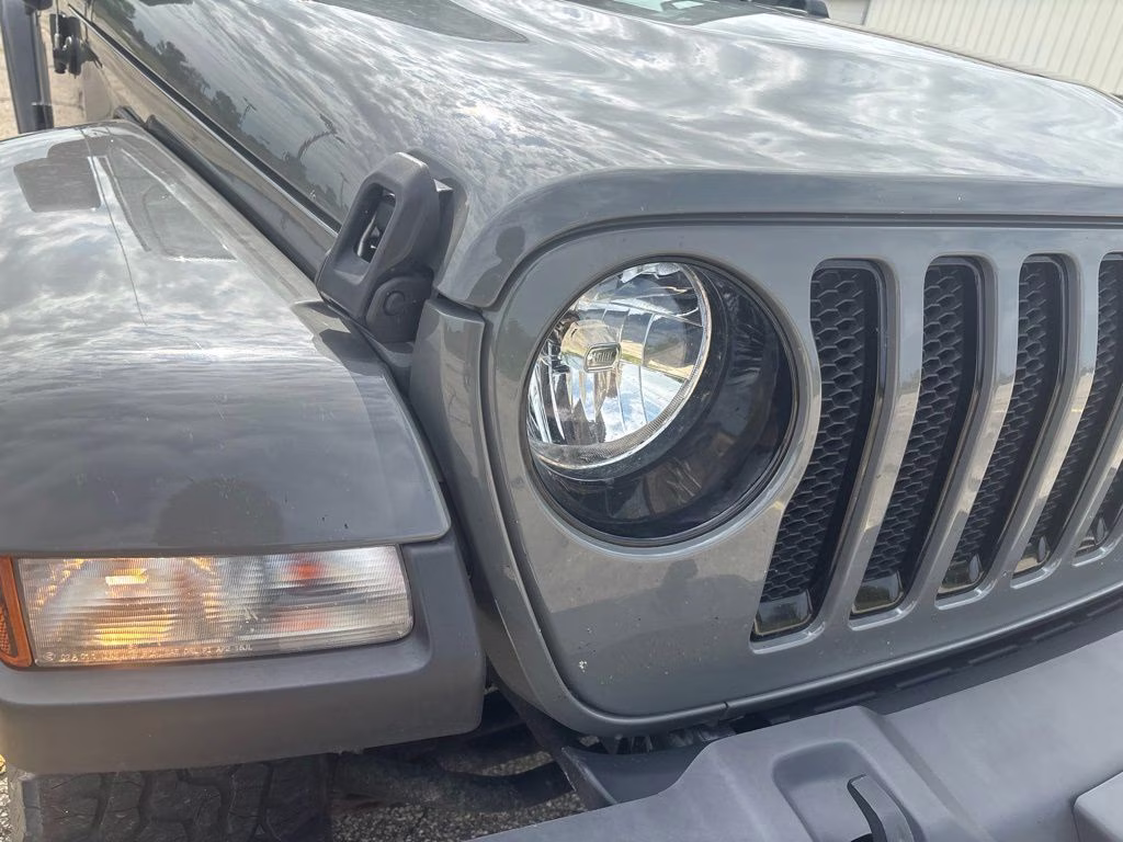 2021 Gray Clearcoat Jeep Wrangler Unlimited Sahara Altitude 4X4 SUV