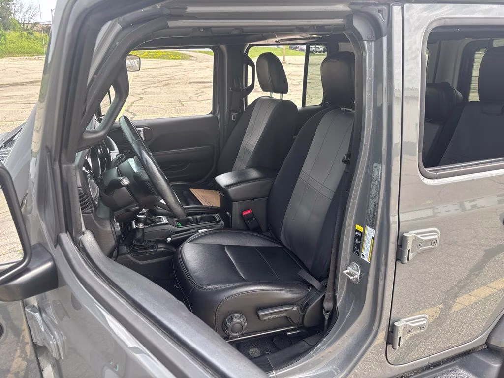 2021 Gray Clearcoat Jeep Wrangler Unlimited Sahara Altitude 4X4 SUV