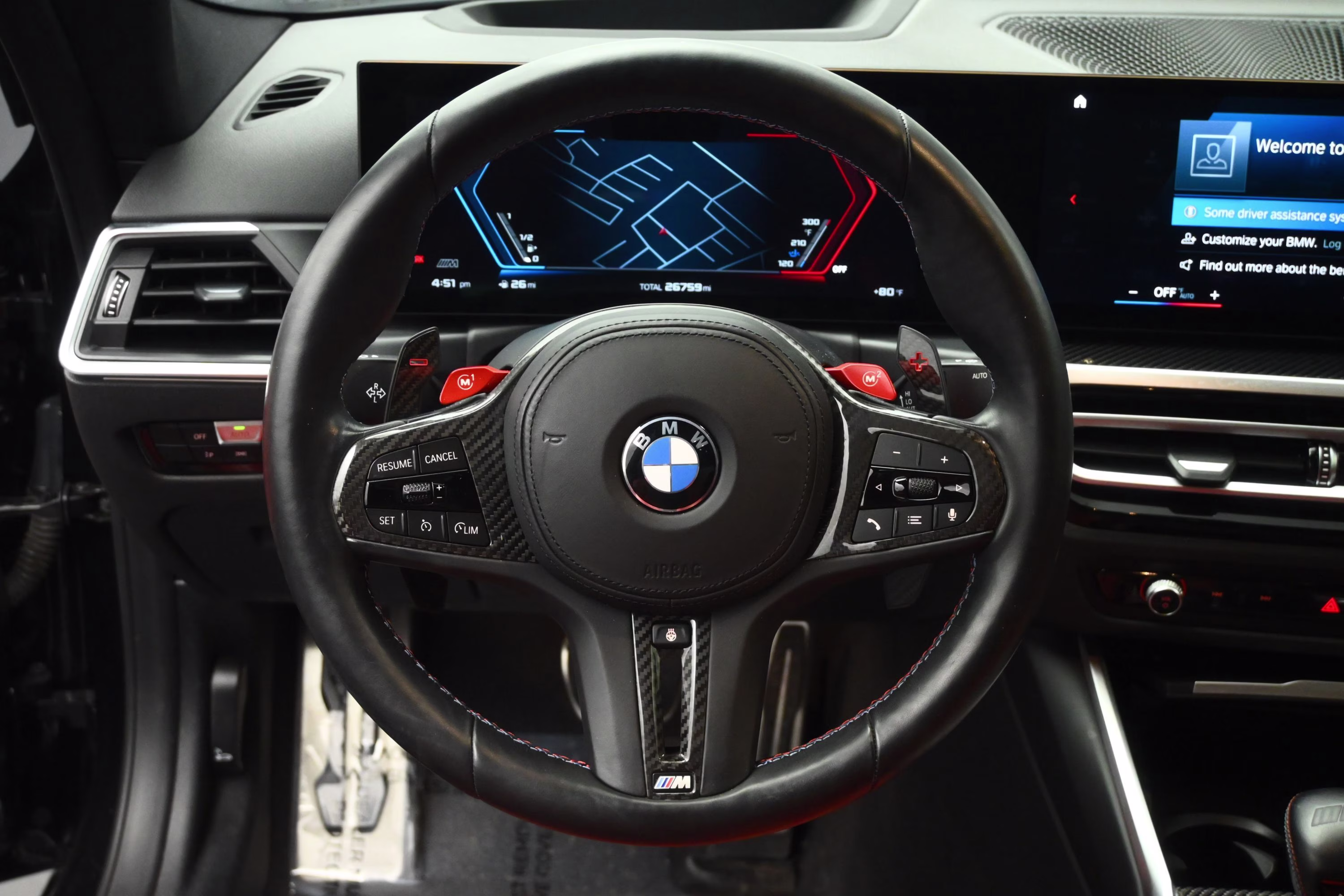 2024 Black Sapphire Metallic BMW M4 Competition AWD Coupe