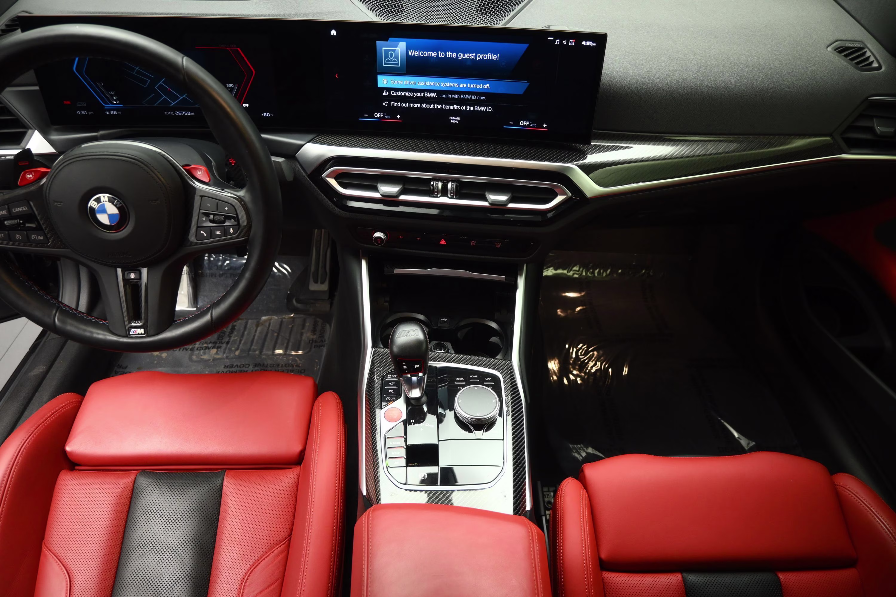 2024 Black Sapphire Metallic BMW M4 Competition AWD Coupe
