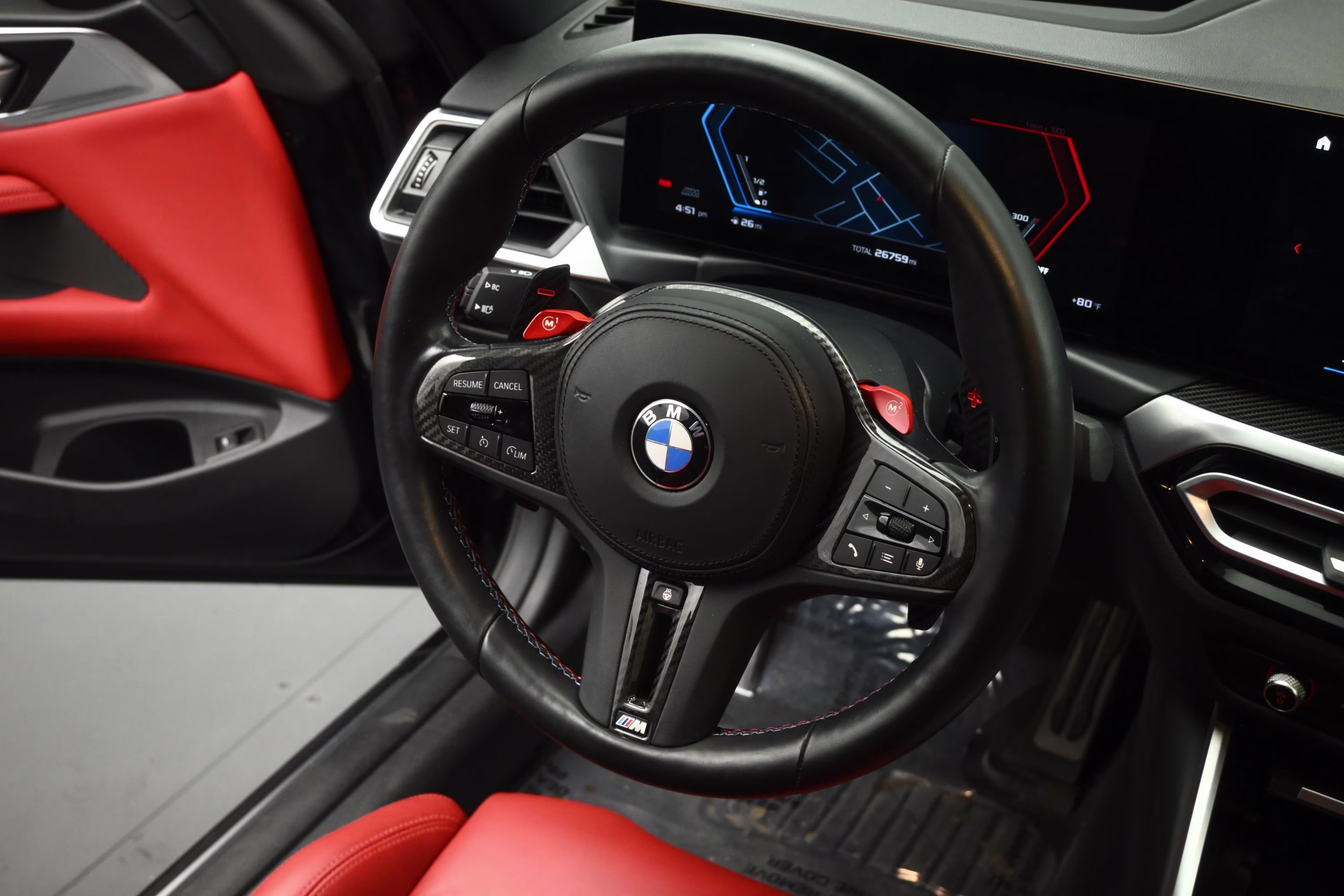 2024 Black Sapphire Metallic BMW M4 Competition AWD Coupe