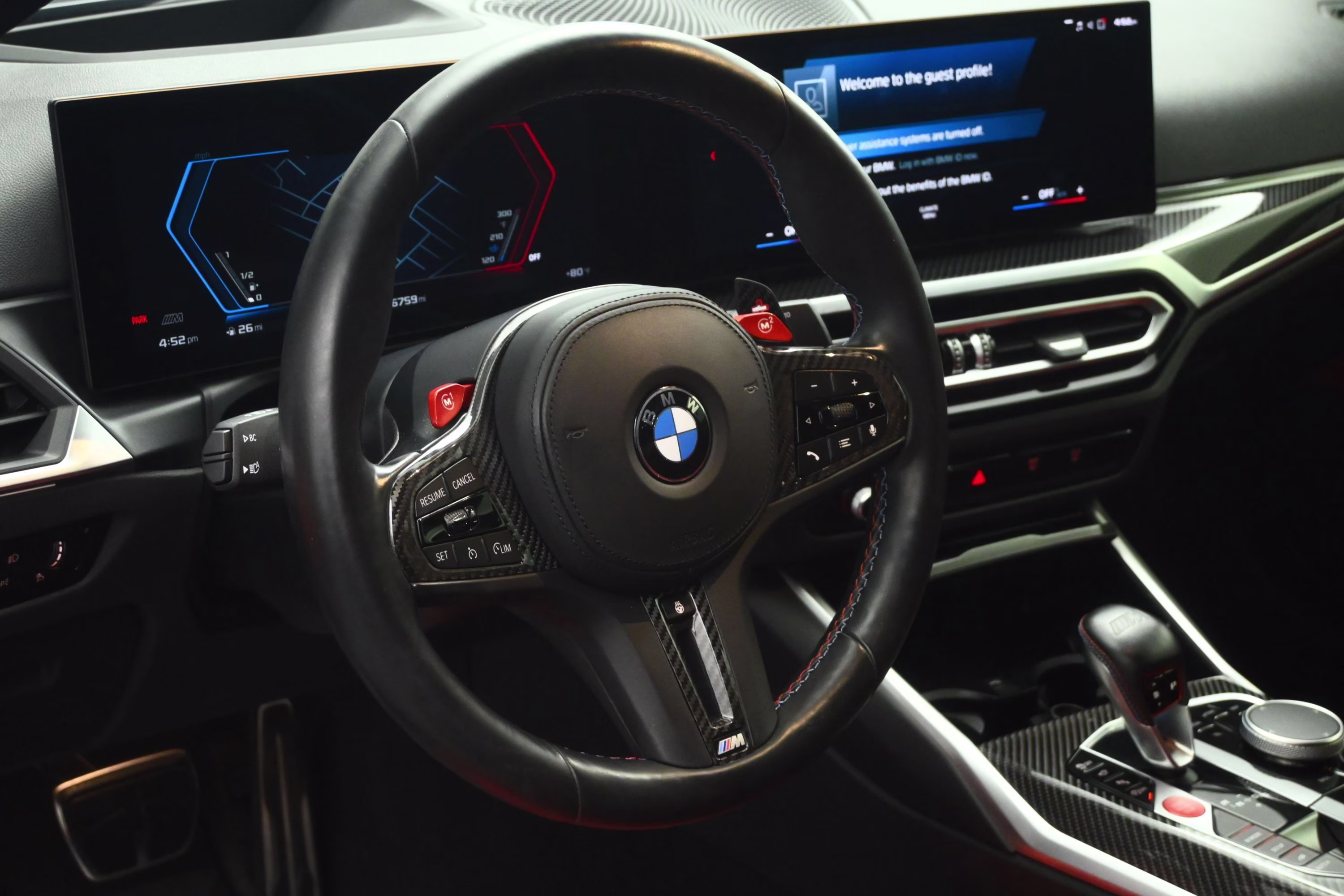 2024 Black Sapphire Metallic BMW M4 Competition AWD Coupe