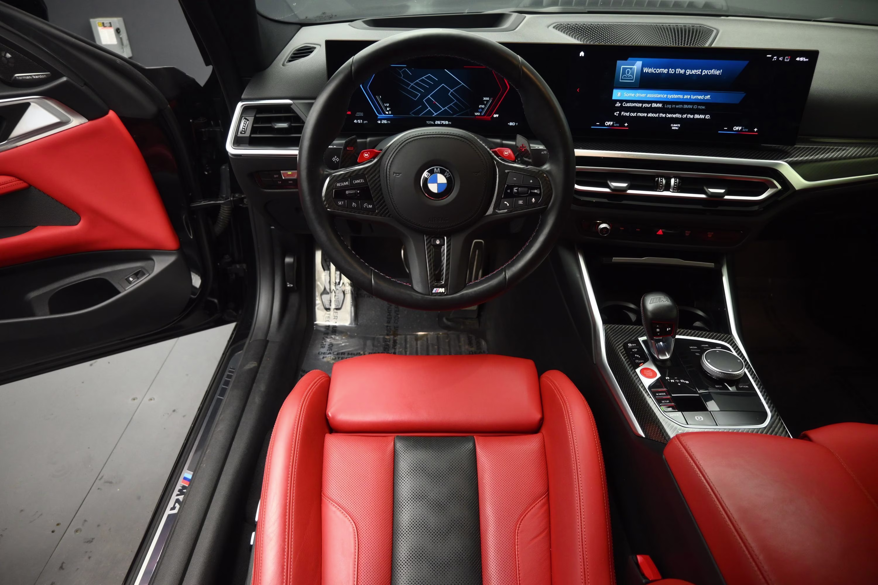2024 Black Sapphire Metallic BMW M4 Competition AWD Coupe