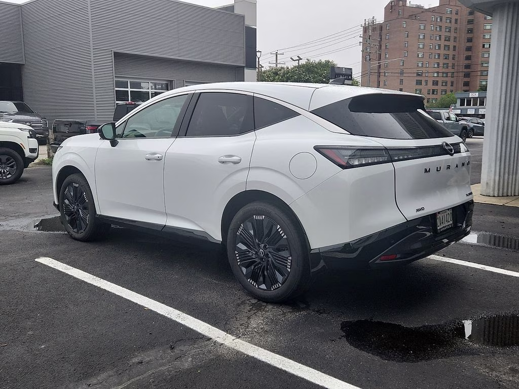 2026 Everest White Pearl Tricoat Nissan Murano Platinum AWD SUV