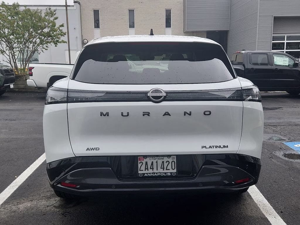 2026 Everest White Pearl Tricoat Nissan Murano Platinum AWD SUV
