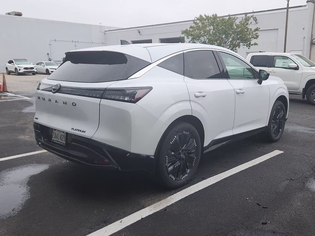 2026 Everest White Pearl Tricoat Nissan Murano Platinum AWD SUV