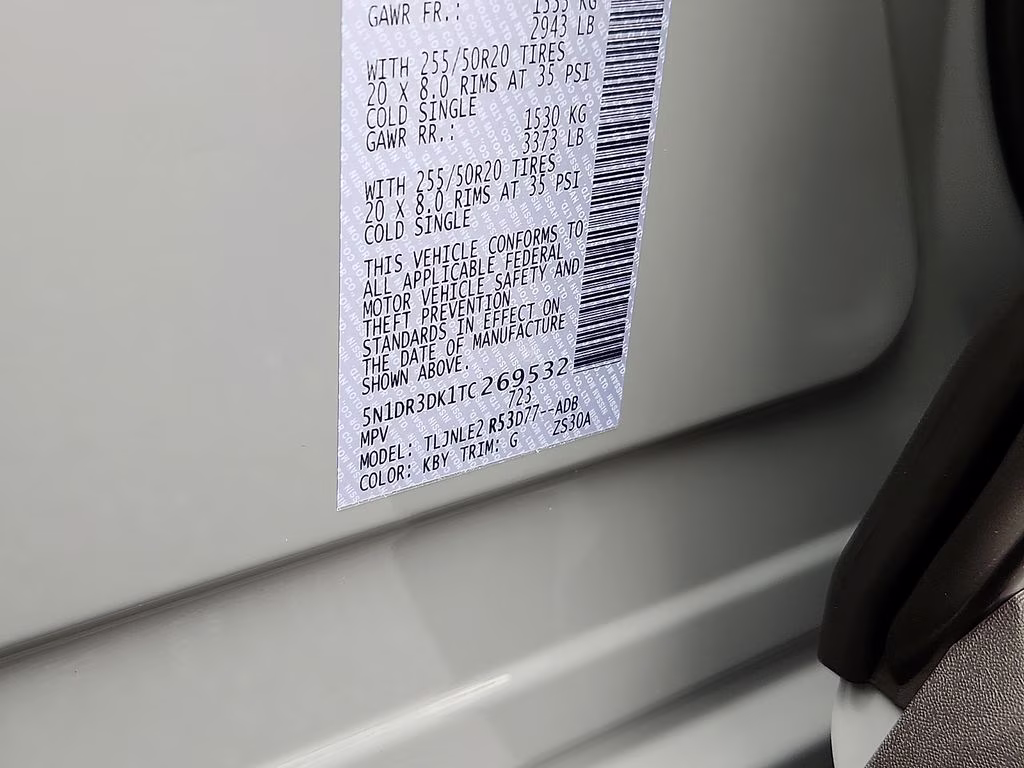 2026 Boulder Gray Pearl Nissan Pathfinder Platinum 4X4 SUV