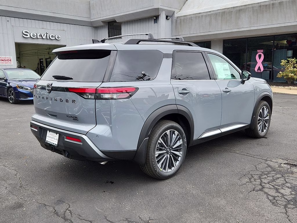 2026 Boulder Gray Pearl Nissan Pathfinder Platinum 4X4 SUV