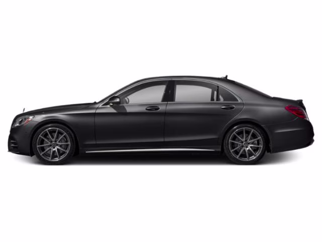 2018 Black Mercedes-Benz S-Class S 450 RWD Sedan