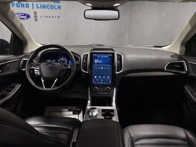 2024 Agate Black Metallic Ford Edge SEL AWD SUV