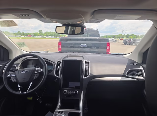 2024 Agate Black Metallic Ford Edge SEL AWD SUV
