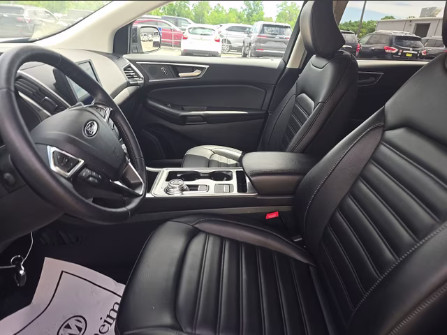 2024 Agate Black Metallic Ford Edge SEL AWD SUV