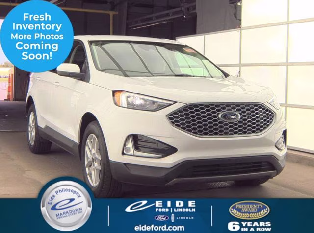 2024 Oxford White Ford Edge SEL AWD SUV