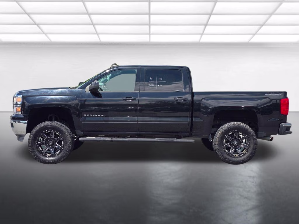 2015 Black Chevrolet Silverado 1500 LT 4X4 Truck