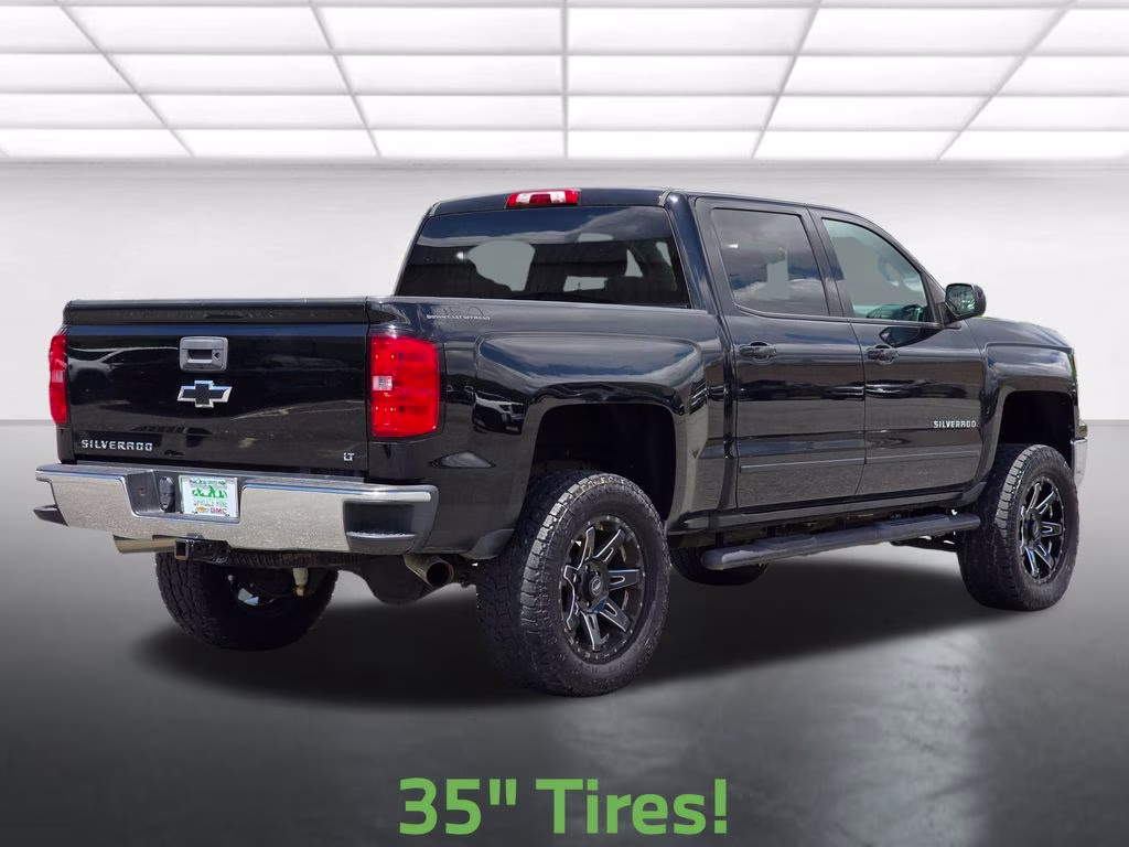 2015 Black Chevrolet Silverado 1500 LT 4X4 Truck