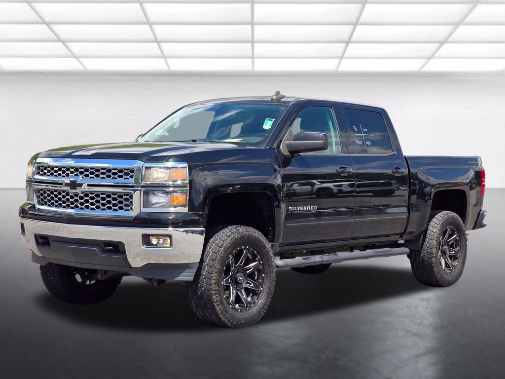 2015 Black Chevrolet Silverado 1500 LT 4X4 Truck