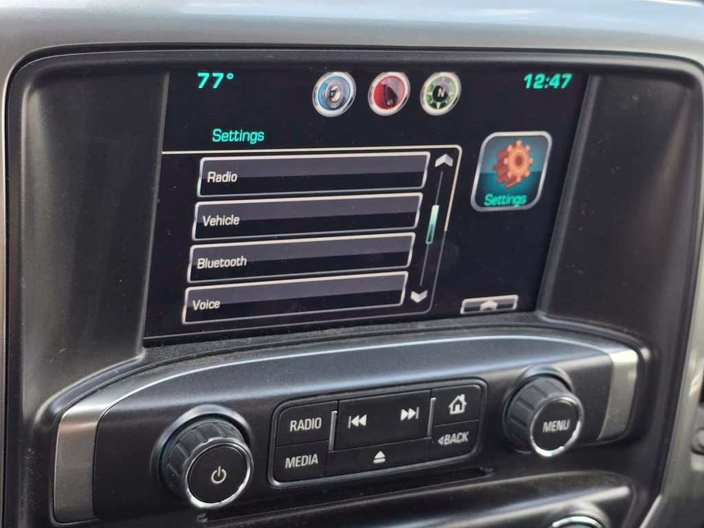 2015 Black Chevrolet Silverado 1500 LT 4X4 Truck