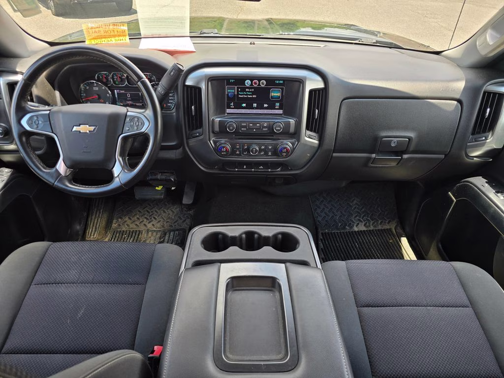 2015 Black Chevrolet Silverado 1500 LT 4X4 Truck
