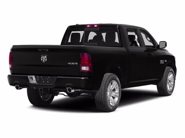 2014 Black Clearcoat Ram 1500 Laramie Longhorn 4X4 Truck